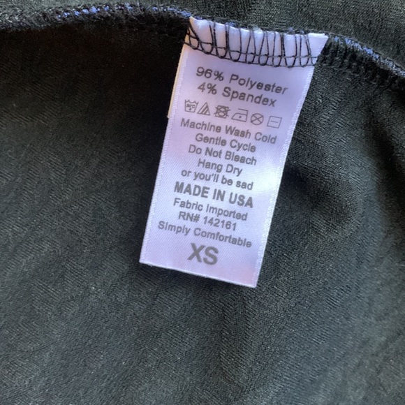 LuLaRoe Blue and Black Long Cardigan Size XS - Picture 5 of 7